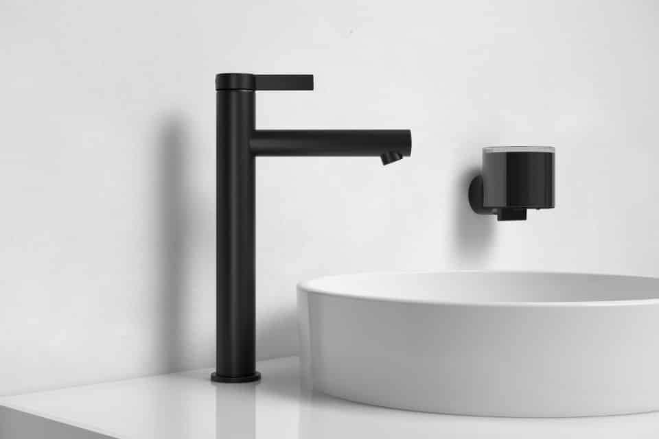 Keuco Black Selection Waschtischarmatur.