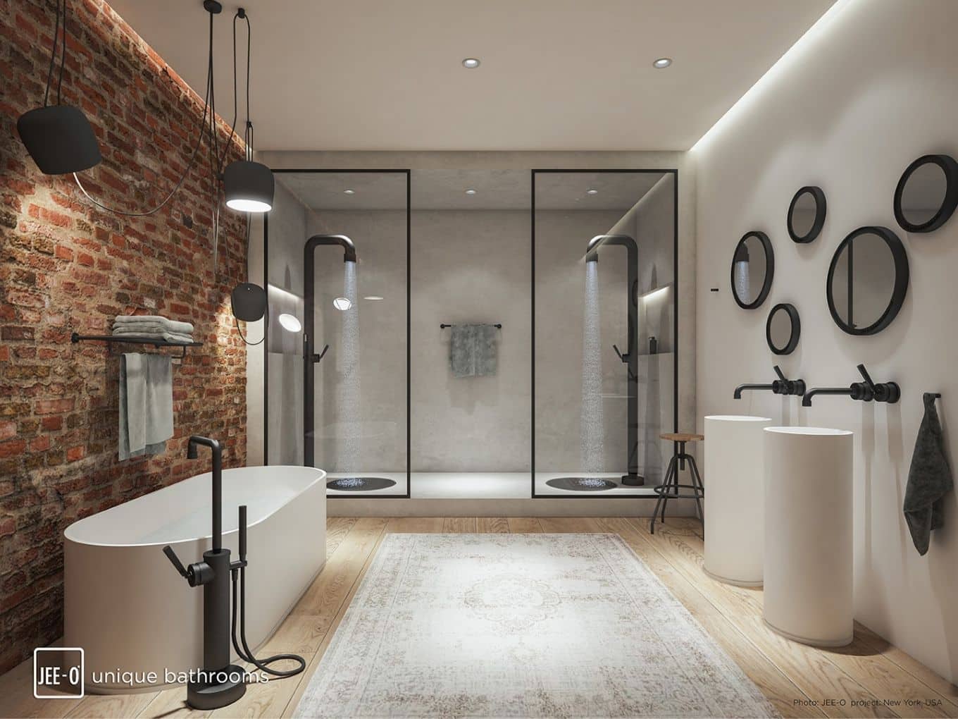 der industrial style zieht ins bad ein - bathspiration