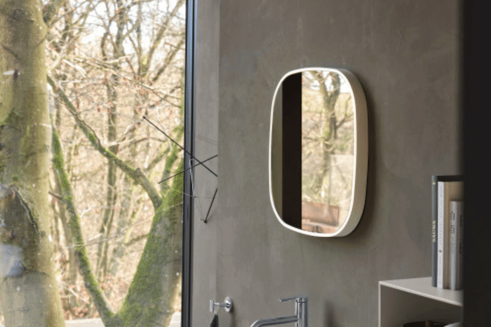 Duravit Zencha Badspiegel mit Beleuchtung.
