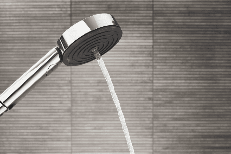 hansgrohe Pulsify Handbrause mit Mono-Strahl.