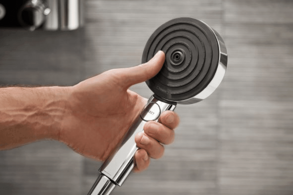 hansgrohe Pulsify Brausen sind einfach zu reinigen. 