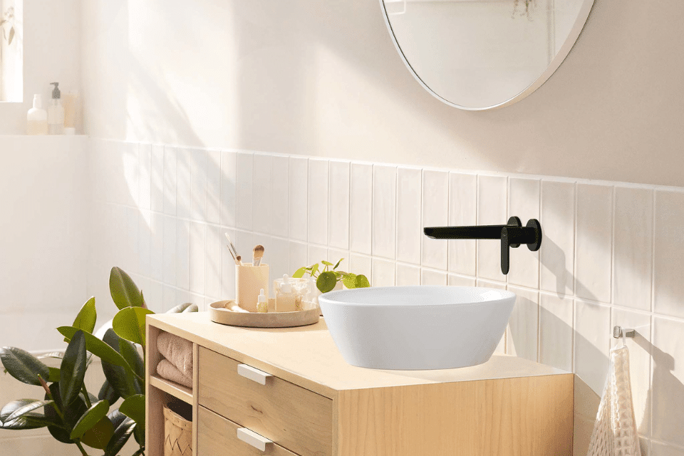 hansgrohe Rebris Wandarmatur.