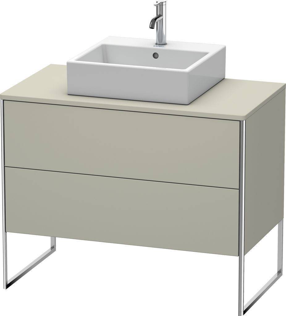 Duravit XSquare Waschtischunterbau für Konsole XS4921, 2 Auszüge, 1000 x 548mm