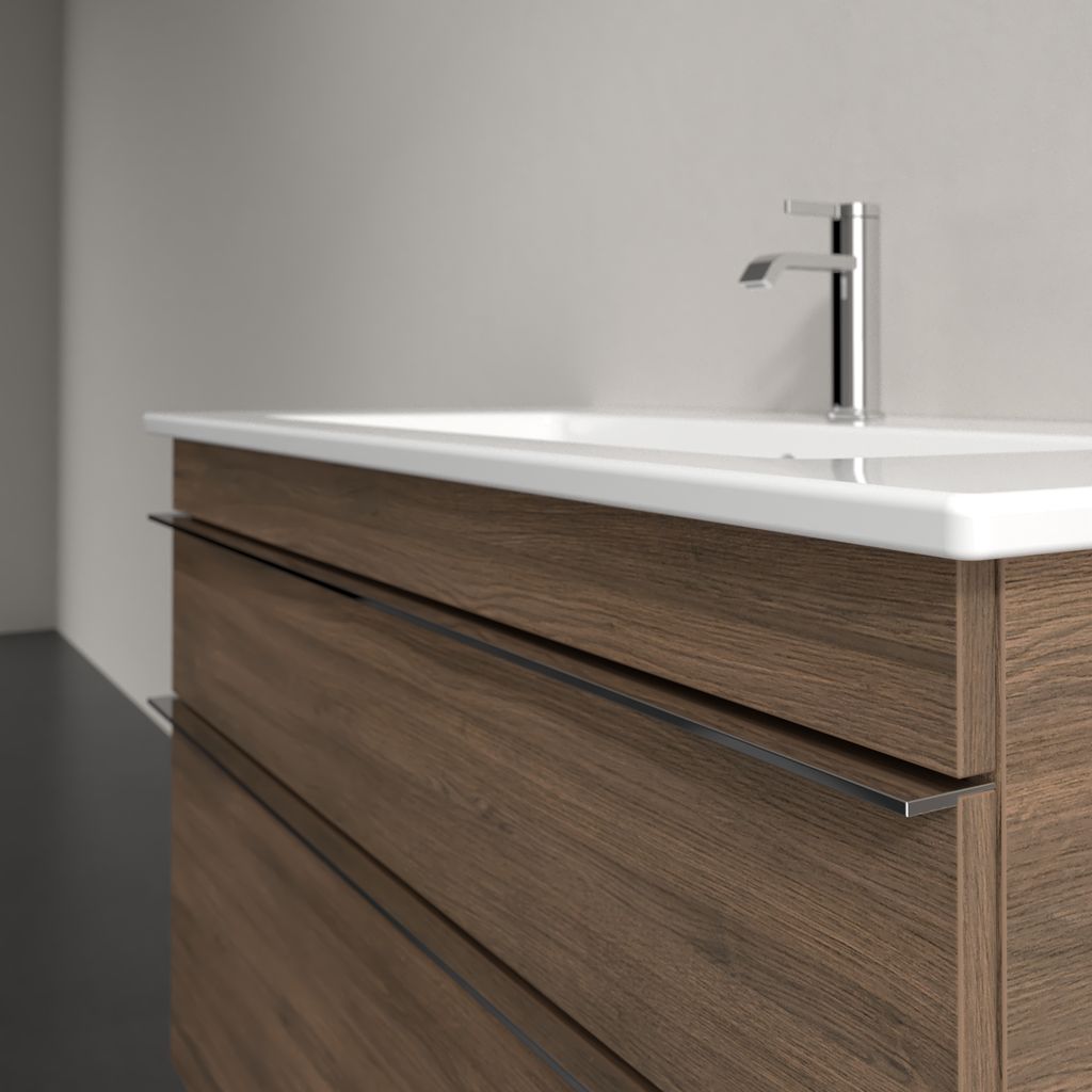 Venticello vanity unit with 2 pull-outs