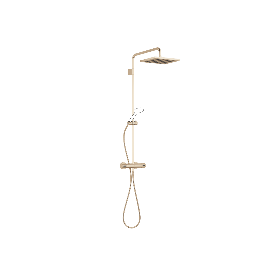 Showerpipe mit Brausethermostat