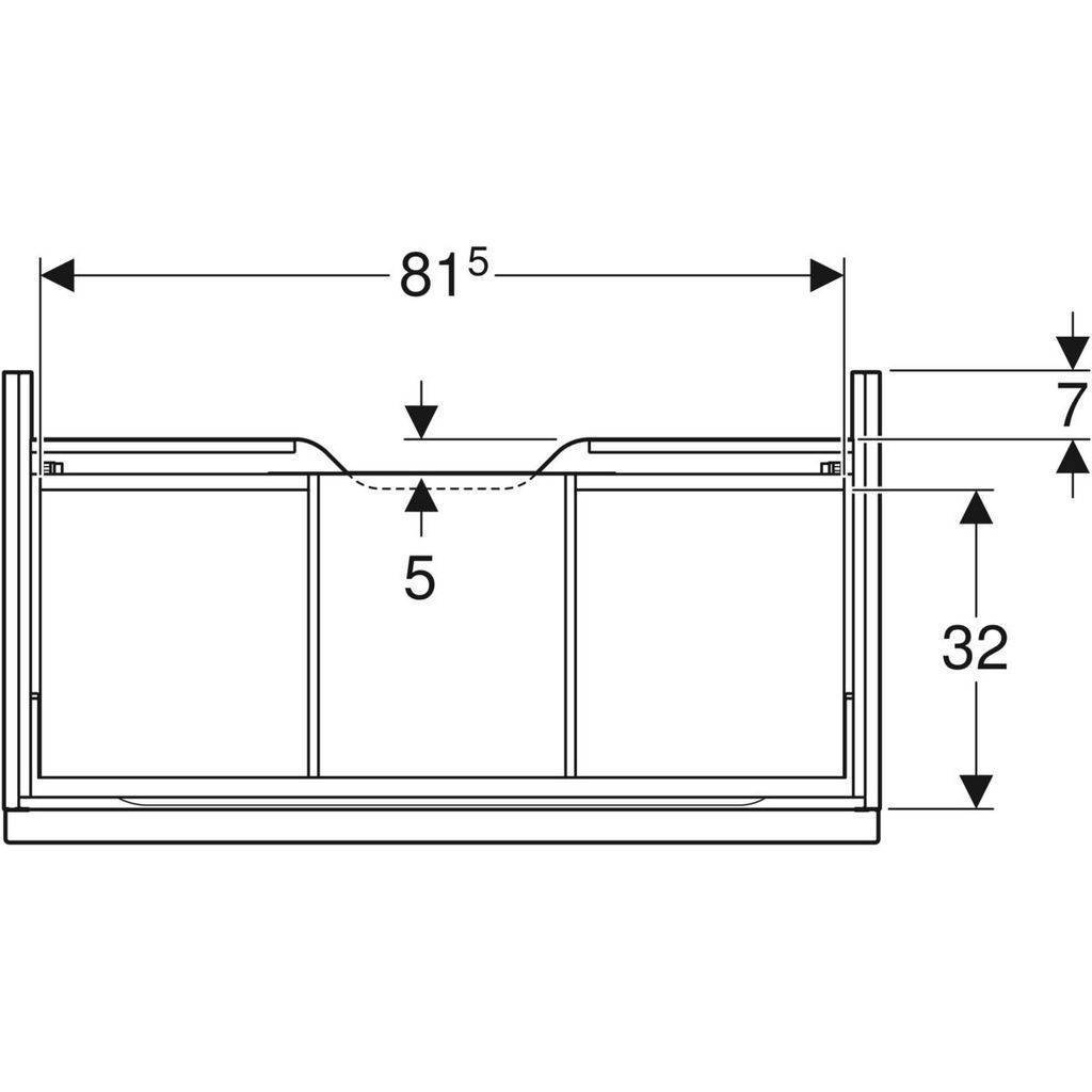 502312011_03 iCon vanity unit for washbasin, with one drawer, 90cm