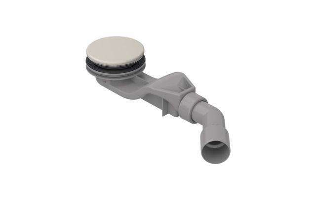 Ablaufgarnitur Solid 30 mit Anti-Rutsch-Pro für glasierten Deckel