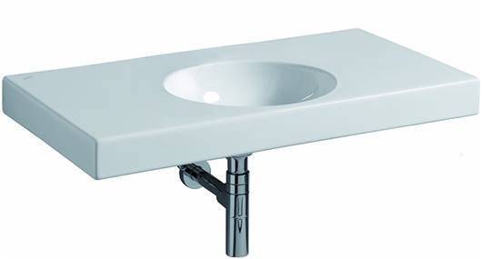 Preciosa II Waschtisch 900 x 500mm ohne Hahnloch, ohne Überlauf