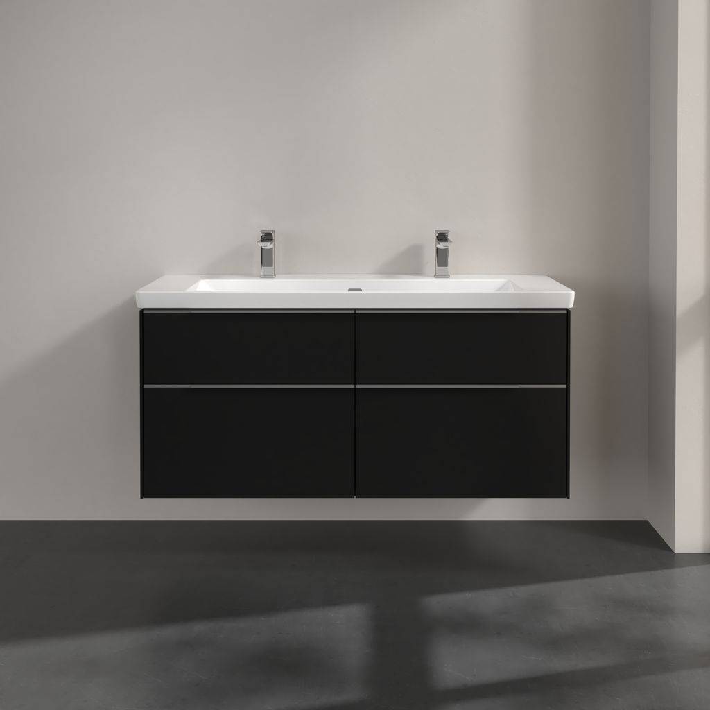 Villeroy & Boch Subway 3.0 Waschtischunterschrank 1272 x 576 x 478mm, mit LED Beleuchtung