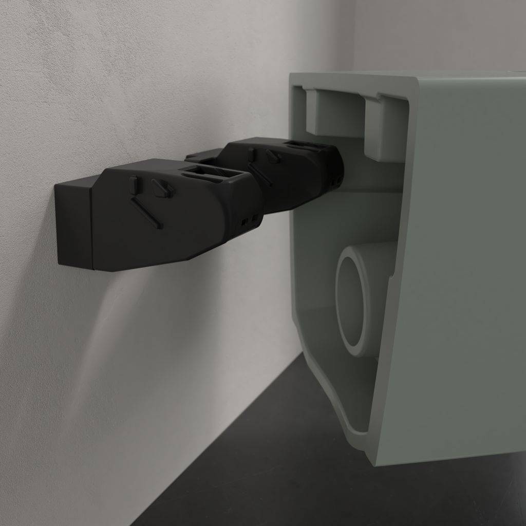 Antao Tiefspül-WC spülrandlos Morning Green CeramicPlus