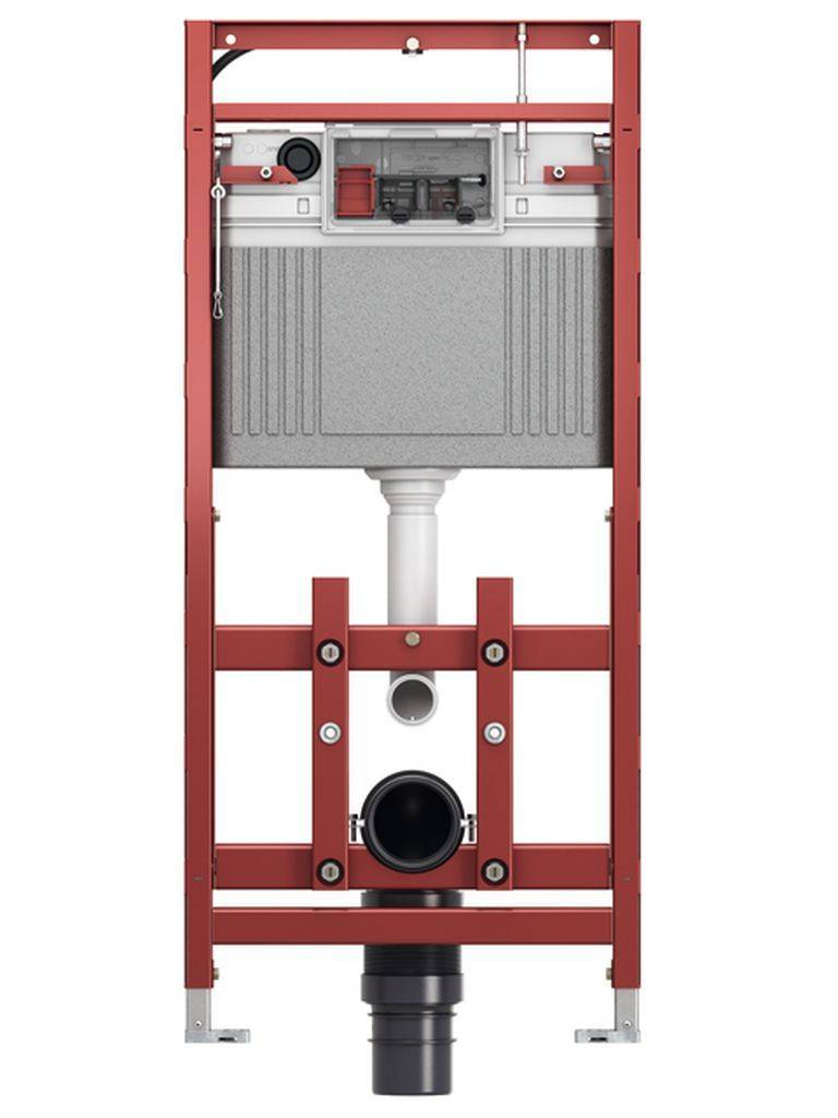 TECE TECElux WC-Modul 200, Bauhöhe 1120mm nachträglich höhenverstellbar 9600200