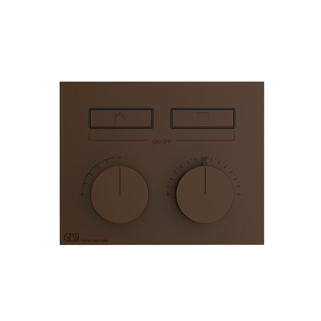 Gessi Hi-Fi Unterputz-Thermostat für 2 Verbraucher