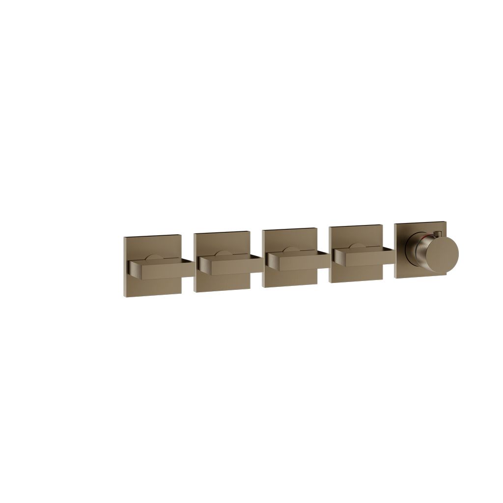 Gessi Rettangolo Thermostat 4-Wege