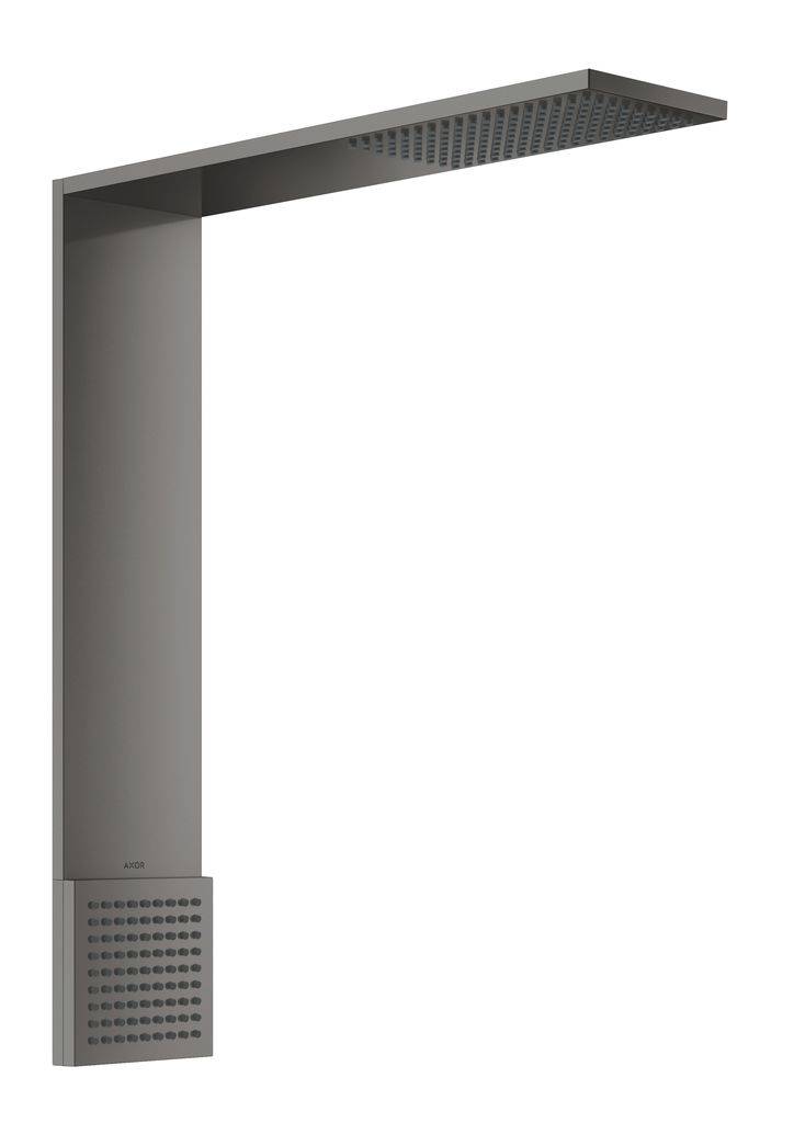 Axor Brausemodul mit Schulterbrause polished black chrome