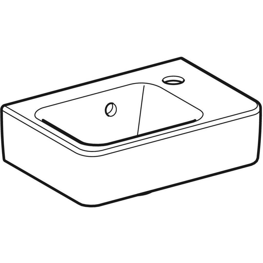 Renova Plan Handwaschbecken 36 x 25cm