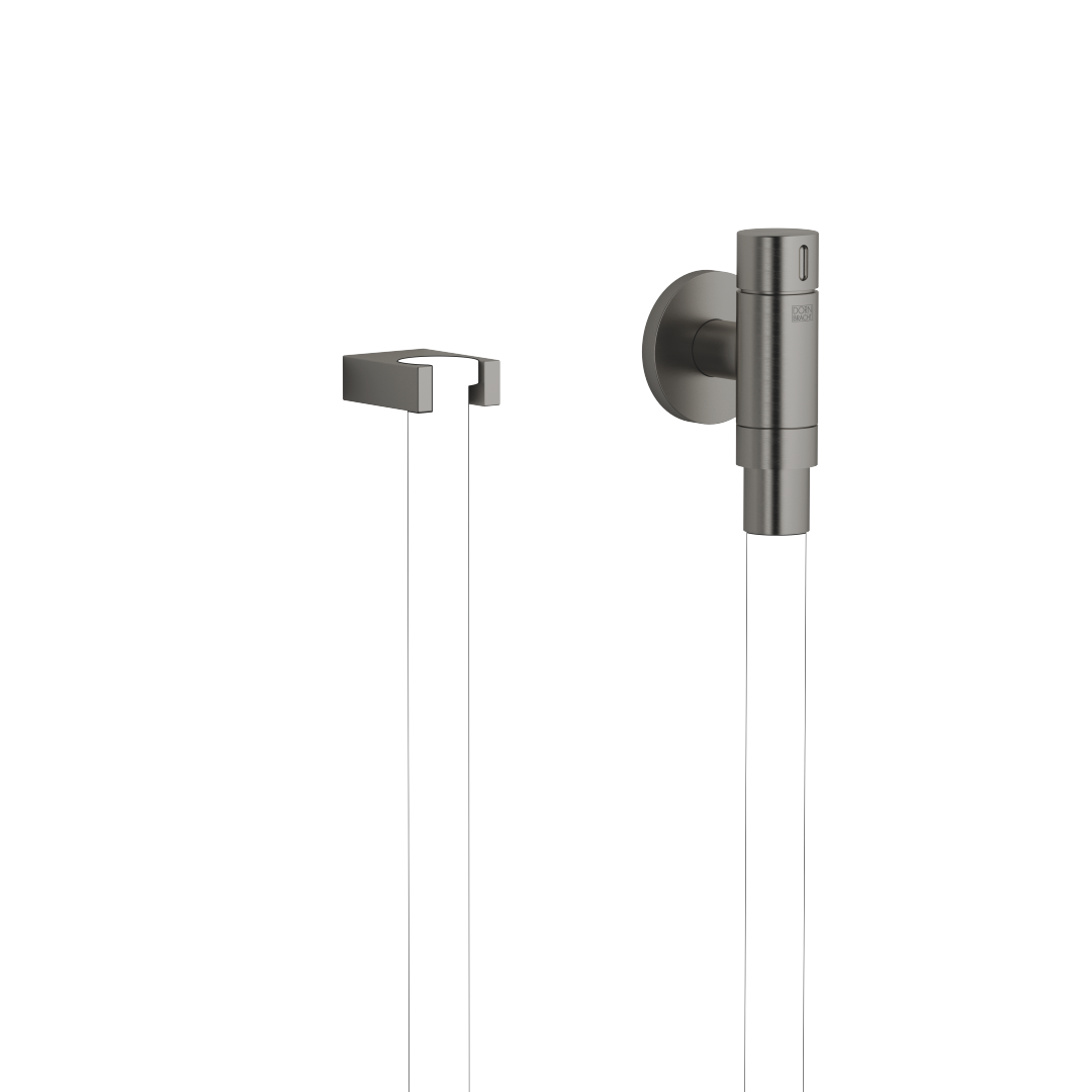 Dornbracht WATER TUBE Kneipp-Wandanschlussbogen mit Schlauchhalterung, mit Einzelrosette