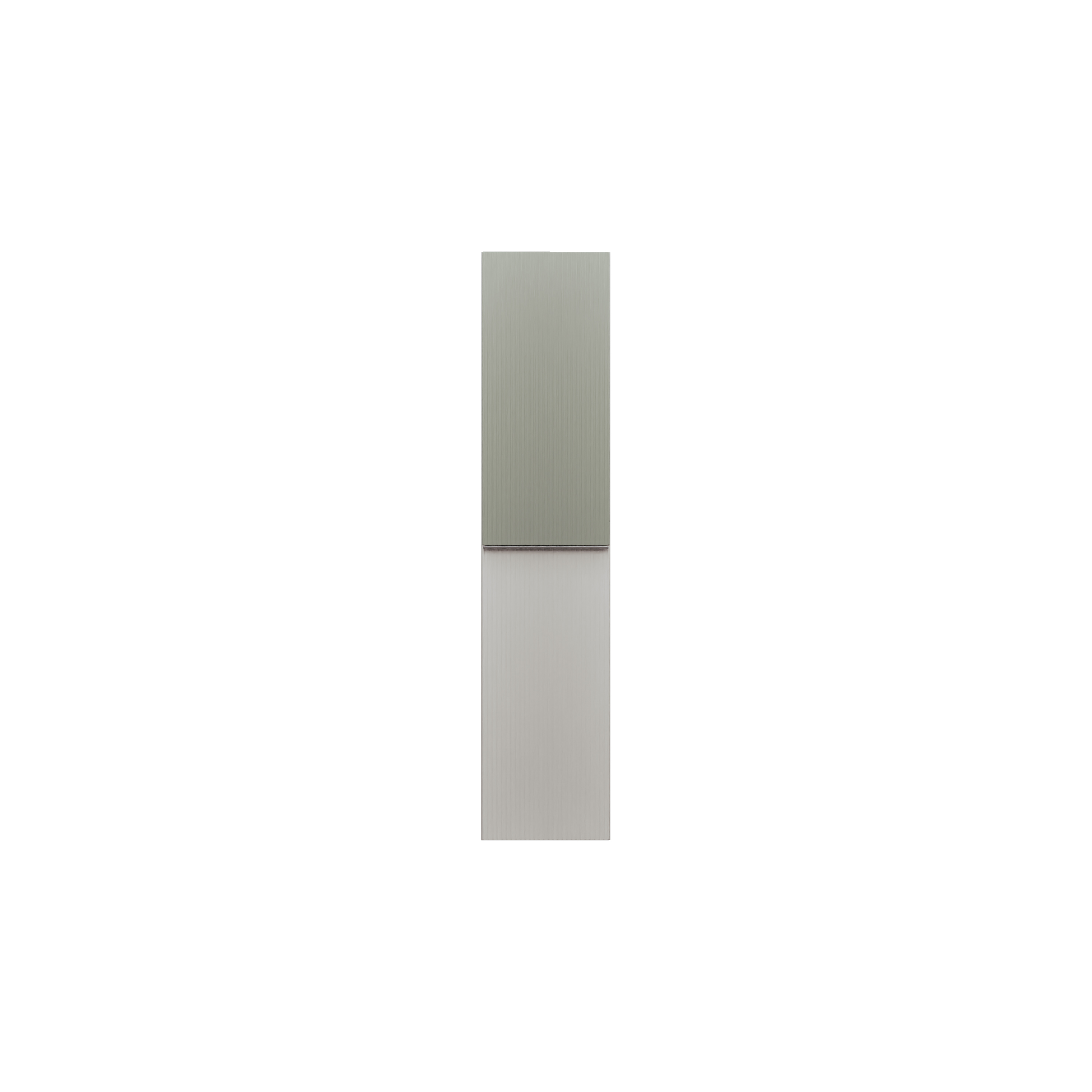 burgbad Fiumo 2.0 Hochschrank Weiß Matt, Griff Chrom G0146