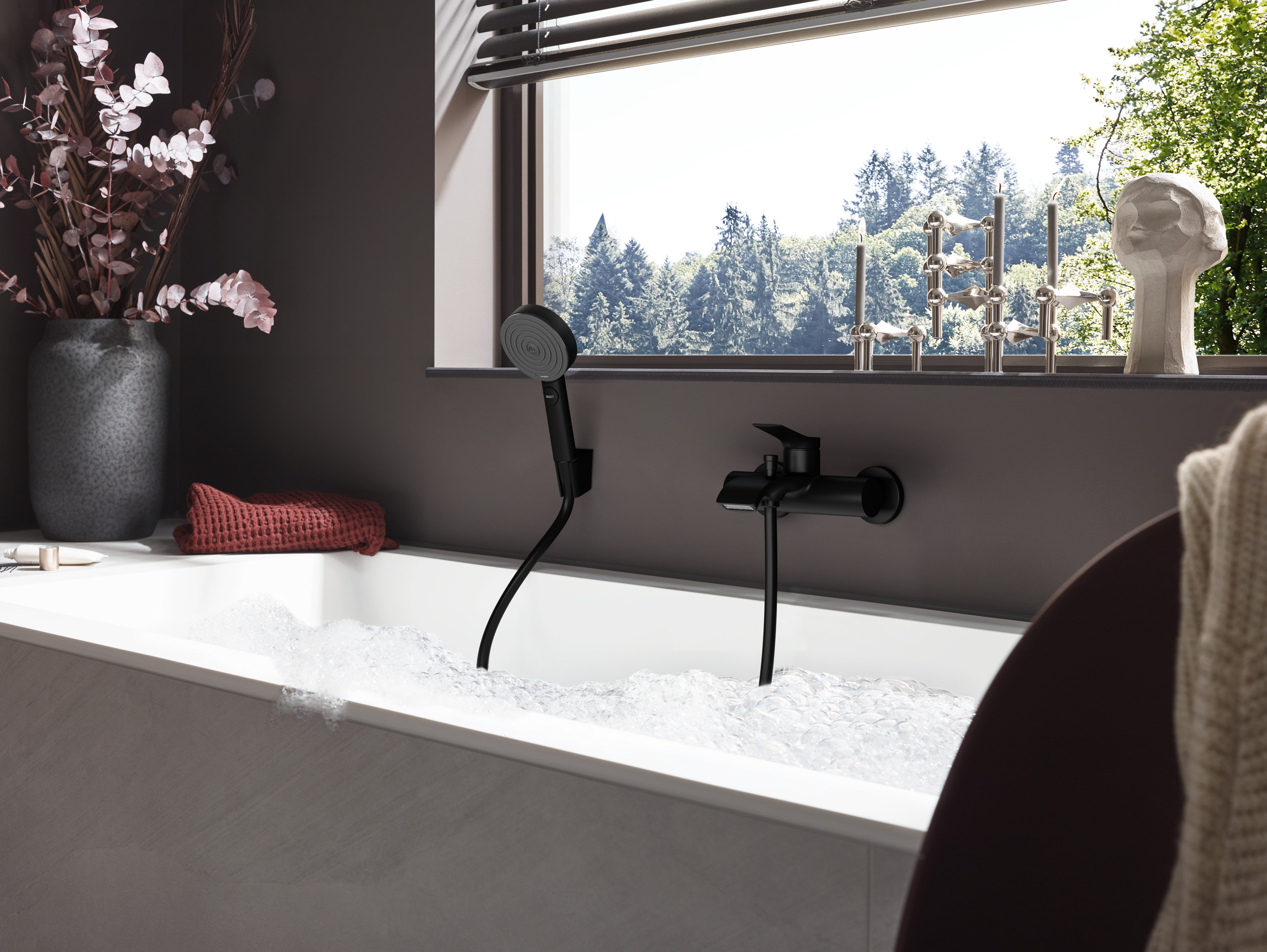 Hansgrohe Vivenis Einhebel-Wannenarmatur Original Aufputz