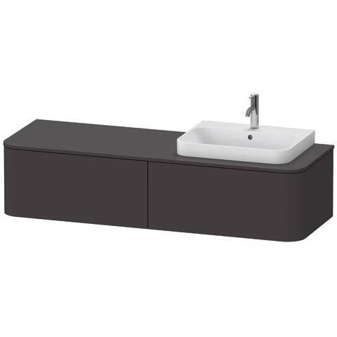 Duravit Happy D.2 Plus Waschtischunterbau für Konsole, 1600 x 550mm
