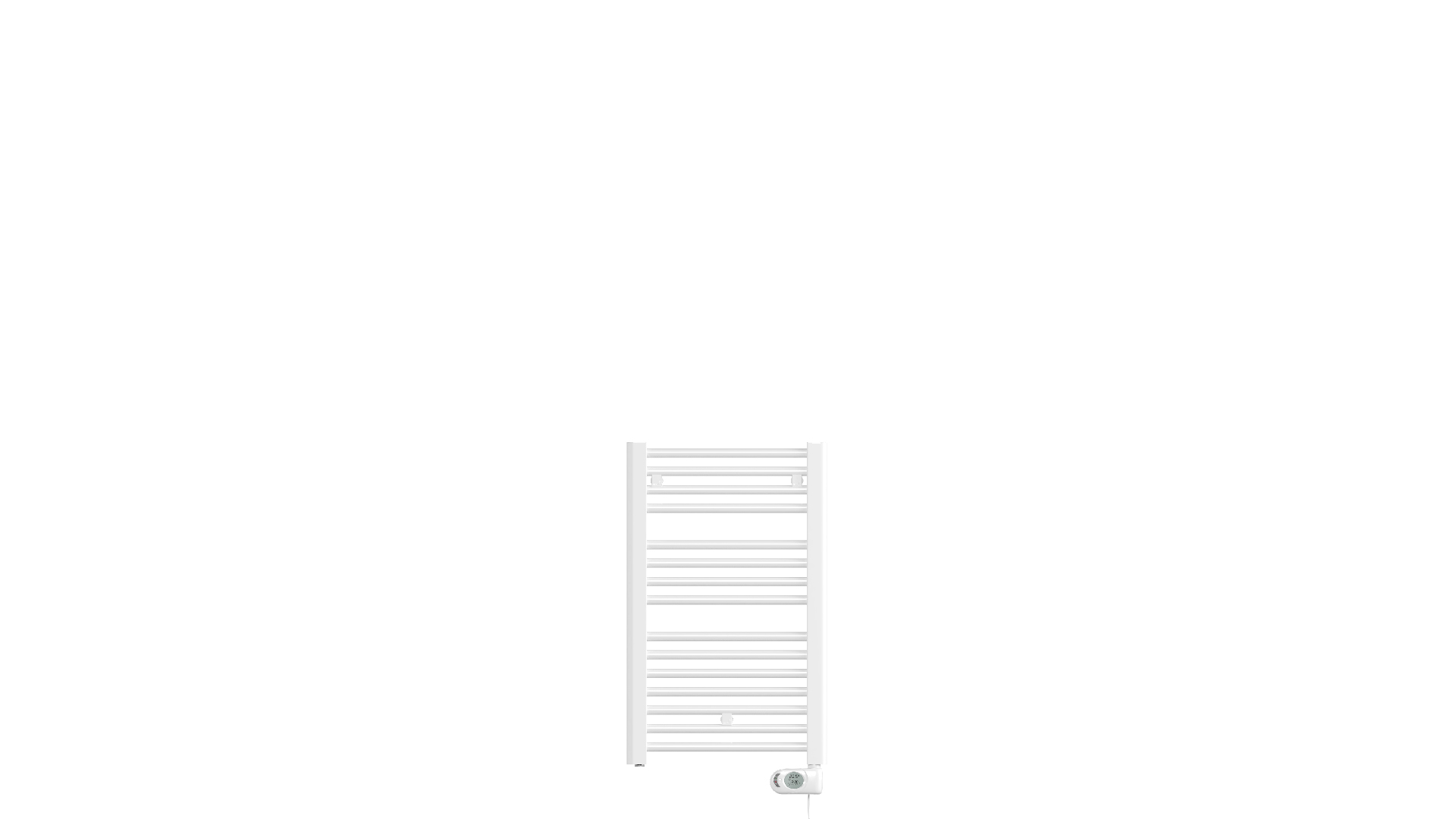 Dero Badheizkörper für Elektroanschluss 878x40x500mm