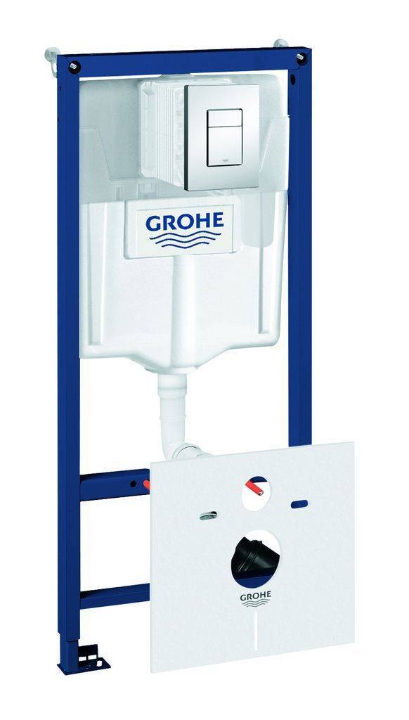 GROHE Rapid SL 5in1 Set für WC, Bauhöhe 113cm, mit Skate Cosmopolitan