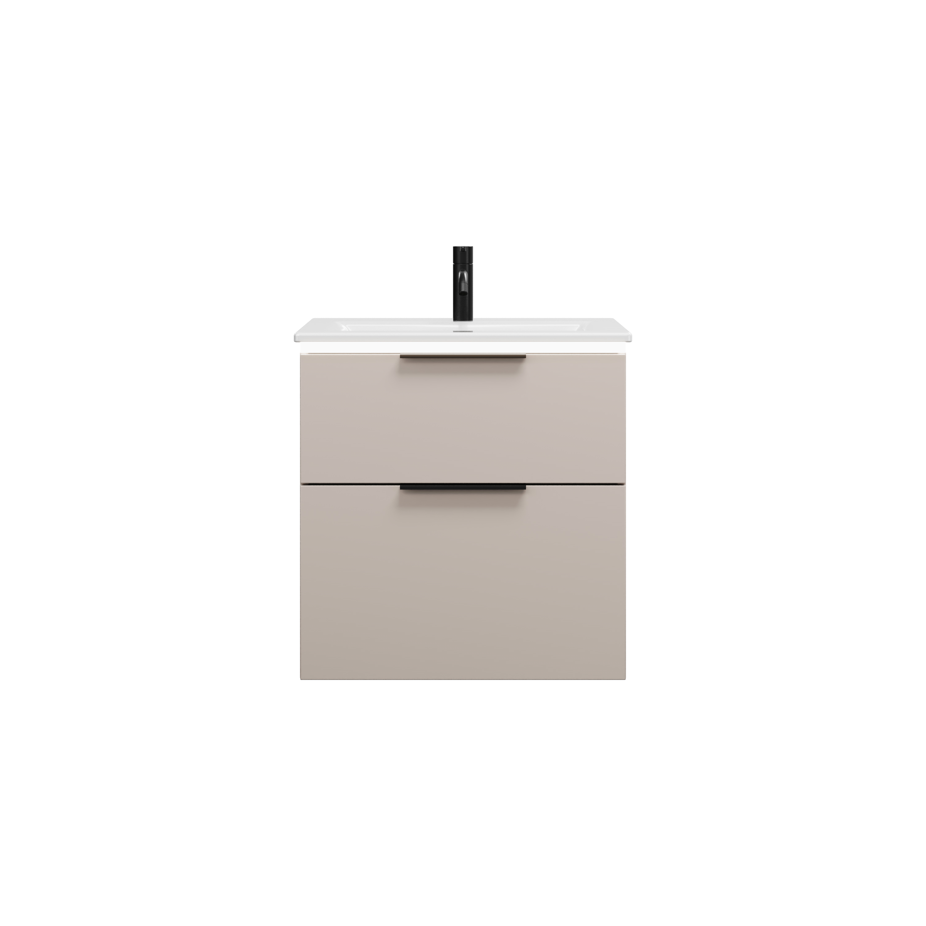Eqio Slim bathroom furniture set SHBU062 light gray matt/alpine white