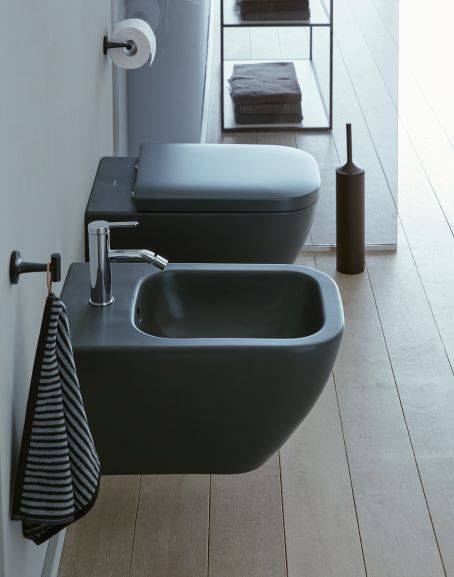 Duravit WC in Schwarzmatt.