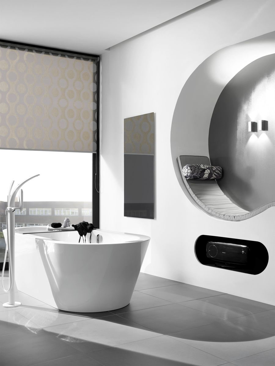 Starlet Oval Silhouette freistehende Badewanne