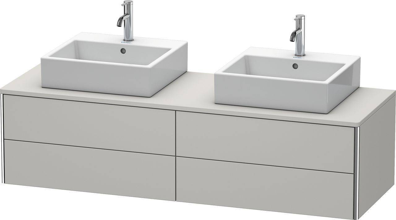 XSquare Waschtischunterbau wandhängend XS4917, 4 Schubkästen, 1600 x 548mm