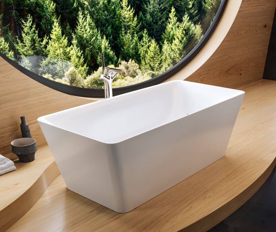 Meisterstück Incava freestanding bath tub 1750 x 760 x 425mm