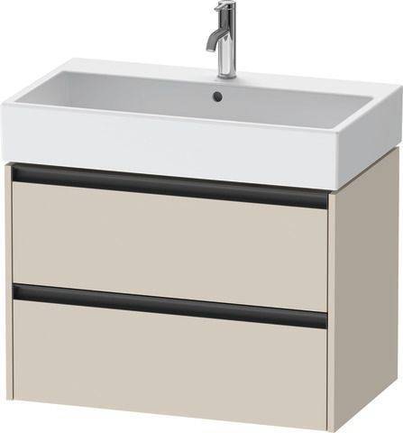 Ketho.2 Waschtischunterbau wandhängend für Vero Air Waschtisch