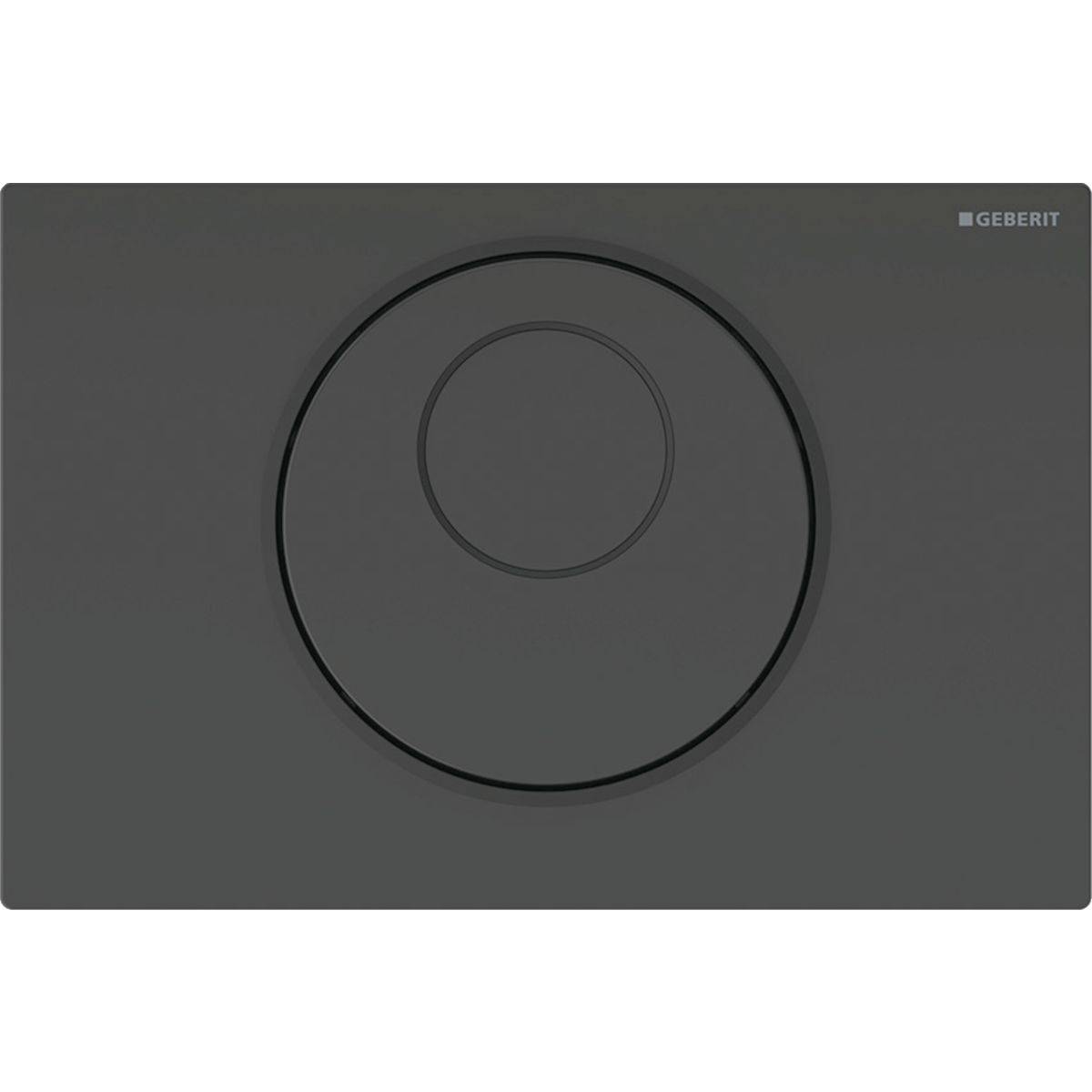 Geberit Sigma 10 WC-Betätigungsplatte mit elektronischer Spülauslösung, manuell