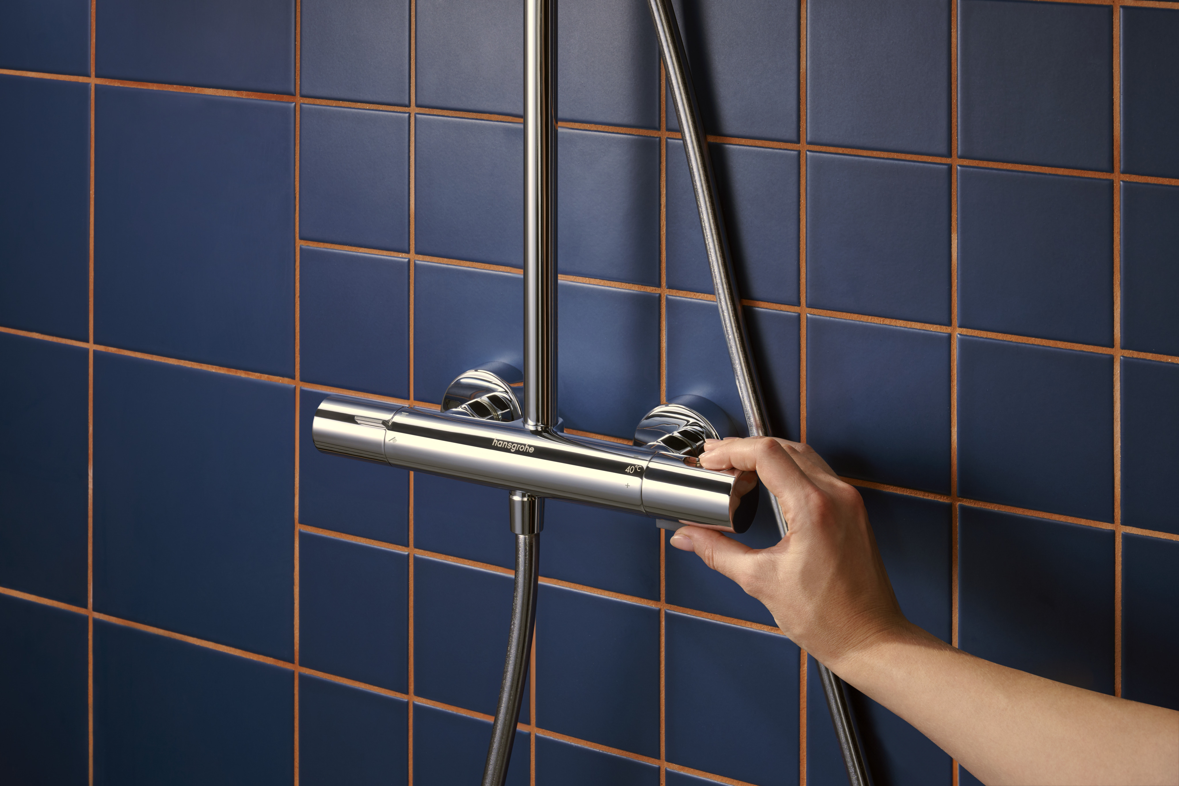 Activera S Duschsystem 240 1 Strahlart  wassersparend mit Ecostat Fine Varia