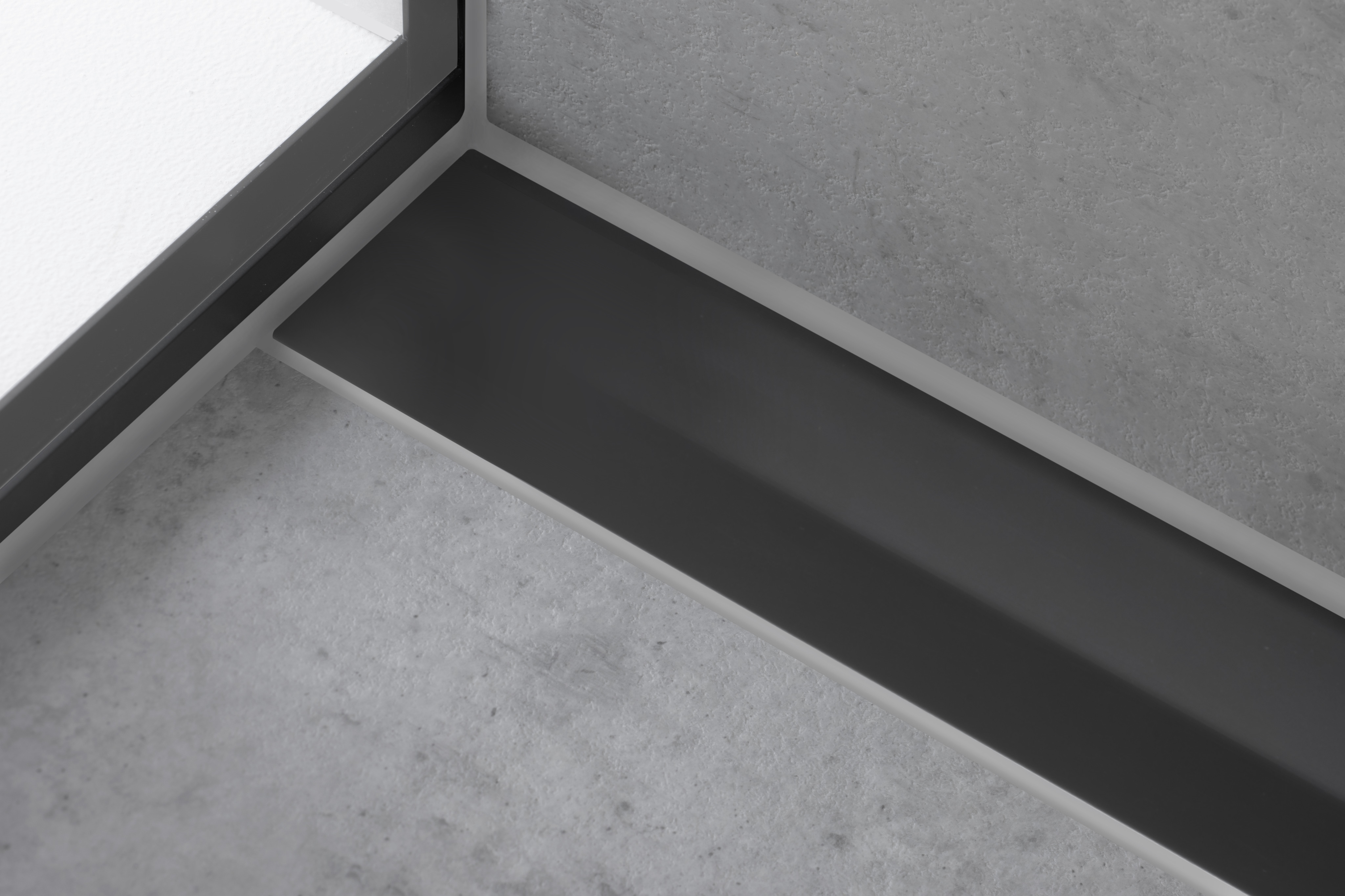 56054000_07 RainDrain Flex Fertigset Duschrinne 120cm kürzbar, zur Wandmontage