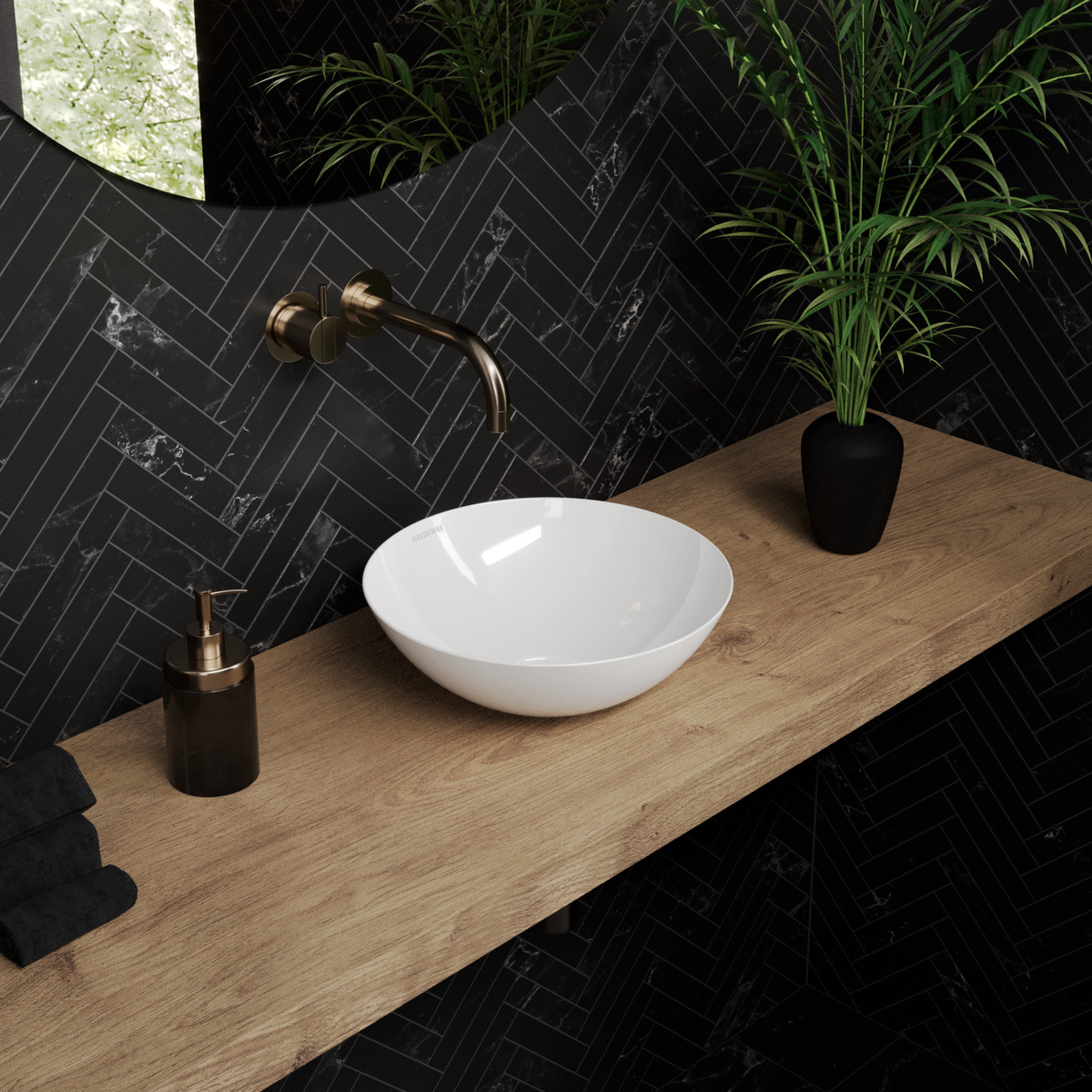 Avellino washbasin bowl; model 3203; 300mm