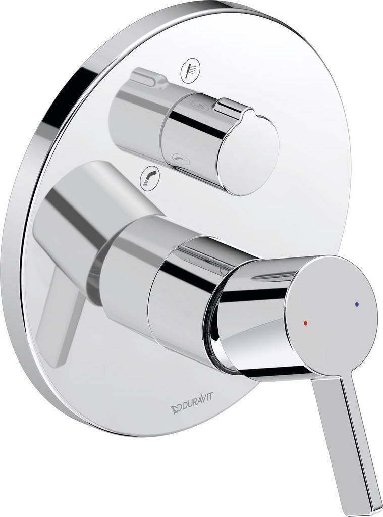 Duravit D-Neo Einhebel-Wannenmischer Unterputz