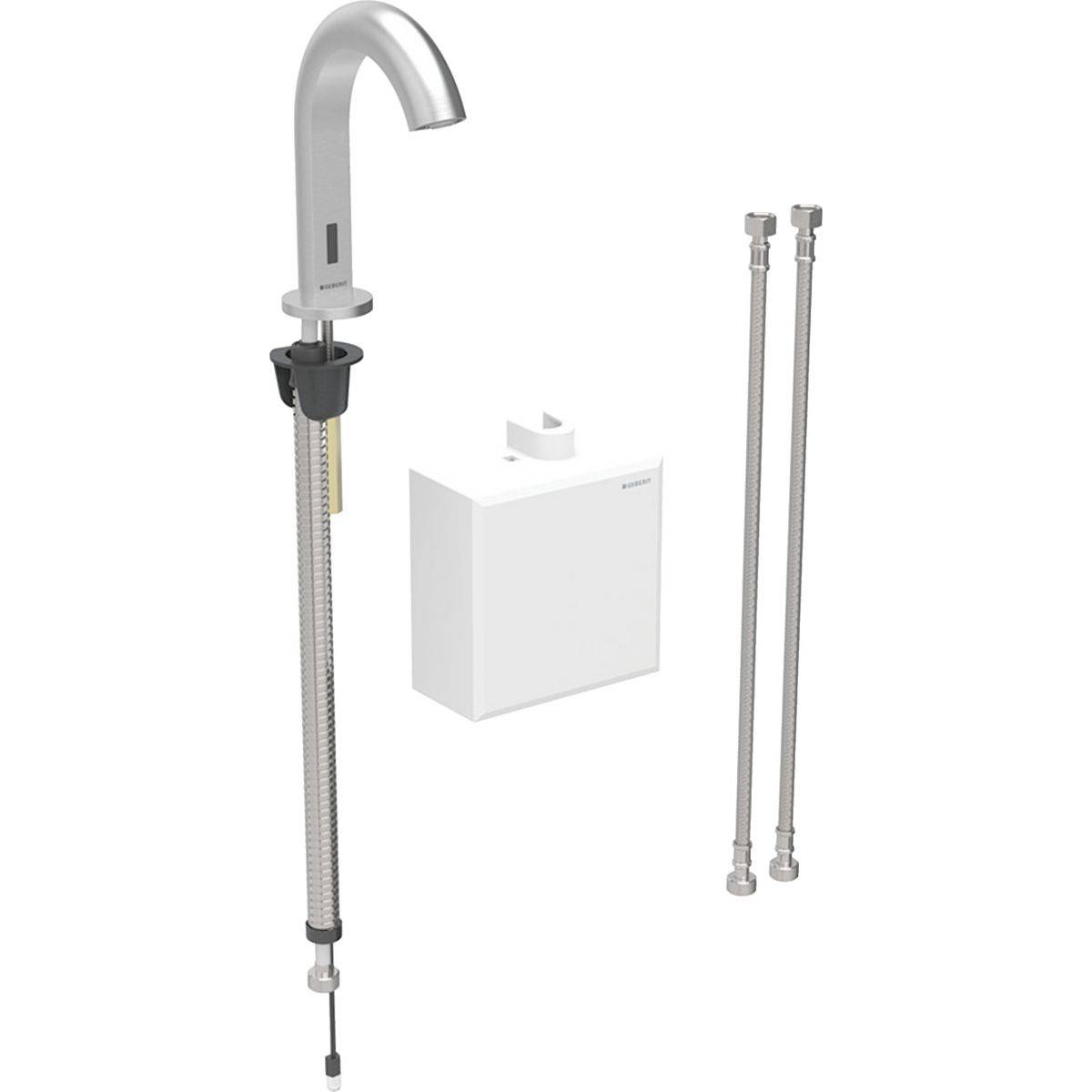 Piave Waschtischarmatur zur Standmontage, Batteriebetrieb, mit AP-Funktionsbox