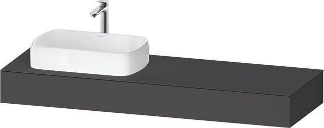 Duravit Collection One Konsole 1600x550x170 mm, für Becken links