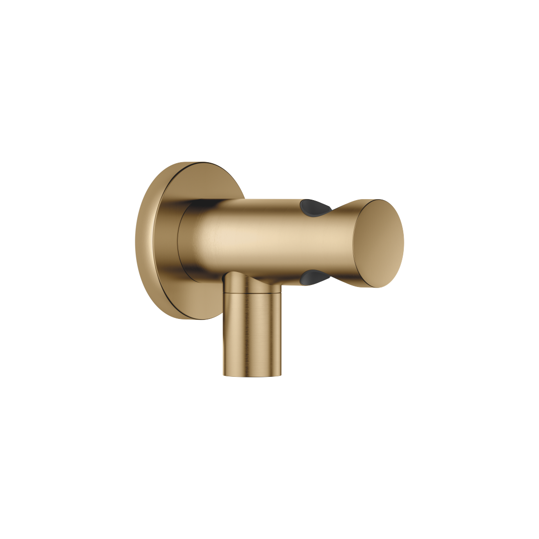 Dornbracht Wandanschlussbogen mit integriertem Brausehalter