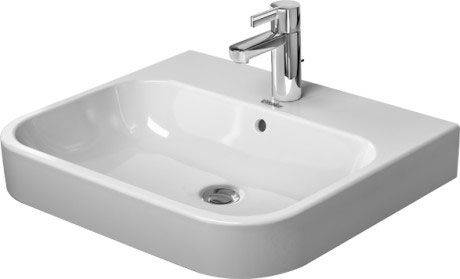 Duravit Happy D.2 Möbelwaschtisch 600 x 505mm mit Hahnloch