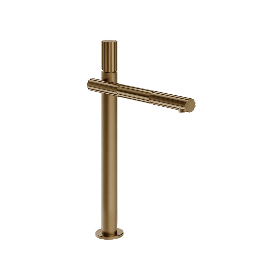 Gessi Incastri Waschtisch-Einhebelmischer Deep bronze gebürstet PVD