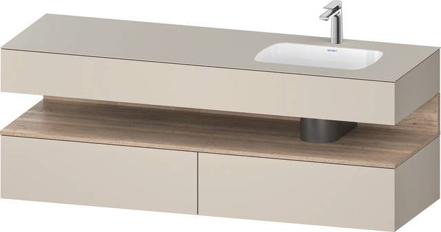 Duravit Collection One Einbauwaschtisch mit Unterbau 1600mm