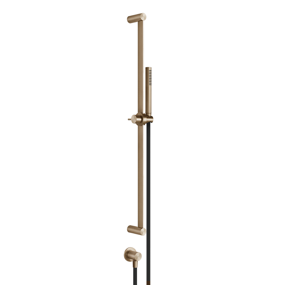 Gessi Dusche316 Brausestangen-Set mit Wandanschlussbogen
