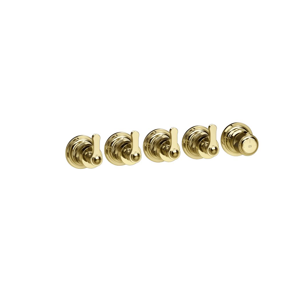 Gessi Venti20 Brause-Thermostat 4-Wege