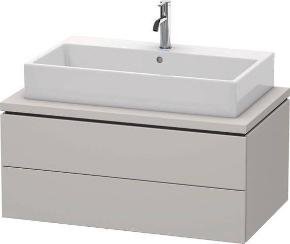 Duravit L-cube Waschtischunterbau für Konsole LC 5818, 2 Schubkästen, 920 x 547mm