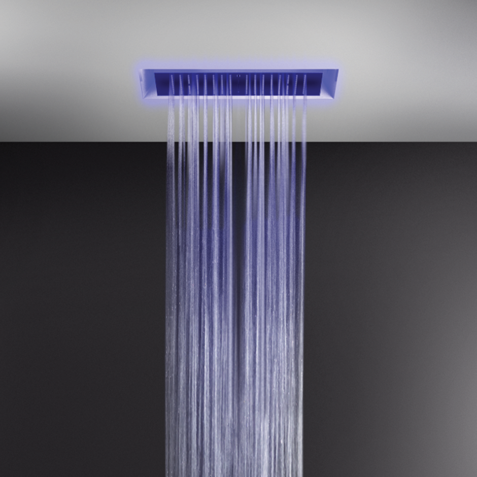 Afilo shower system 300 x 500mm (rain, mist, waterfall, color therapy function)