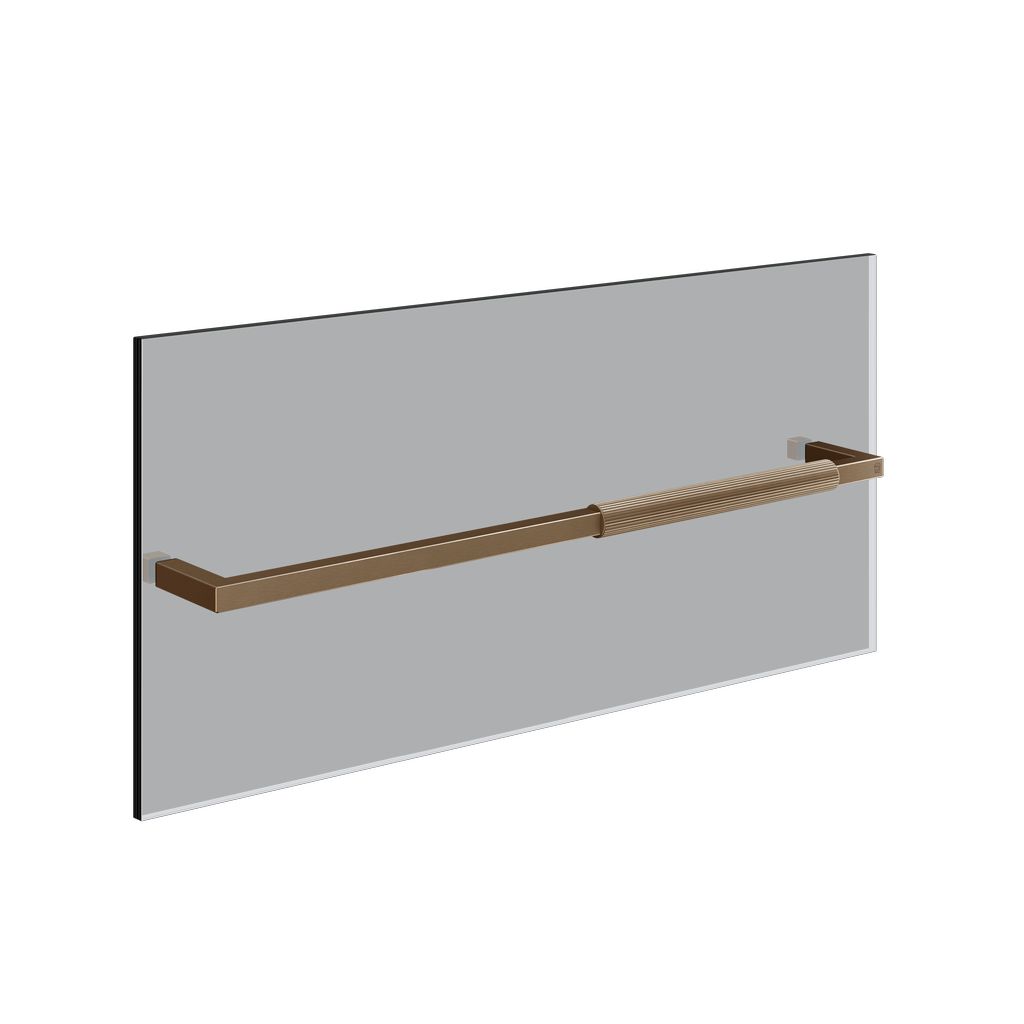 Gessi SHOWER G Badetuchhalter RIGATO Coffee bronze gebürstet PVD