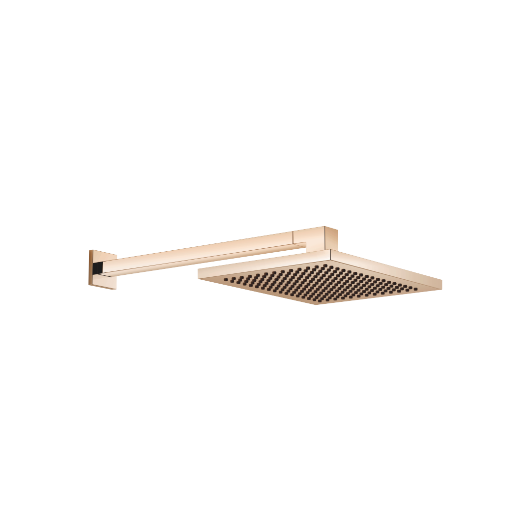 Dornbracht Regenbrause mit Wandanbindung 300 x 240mm