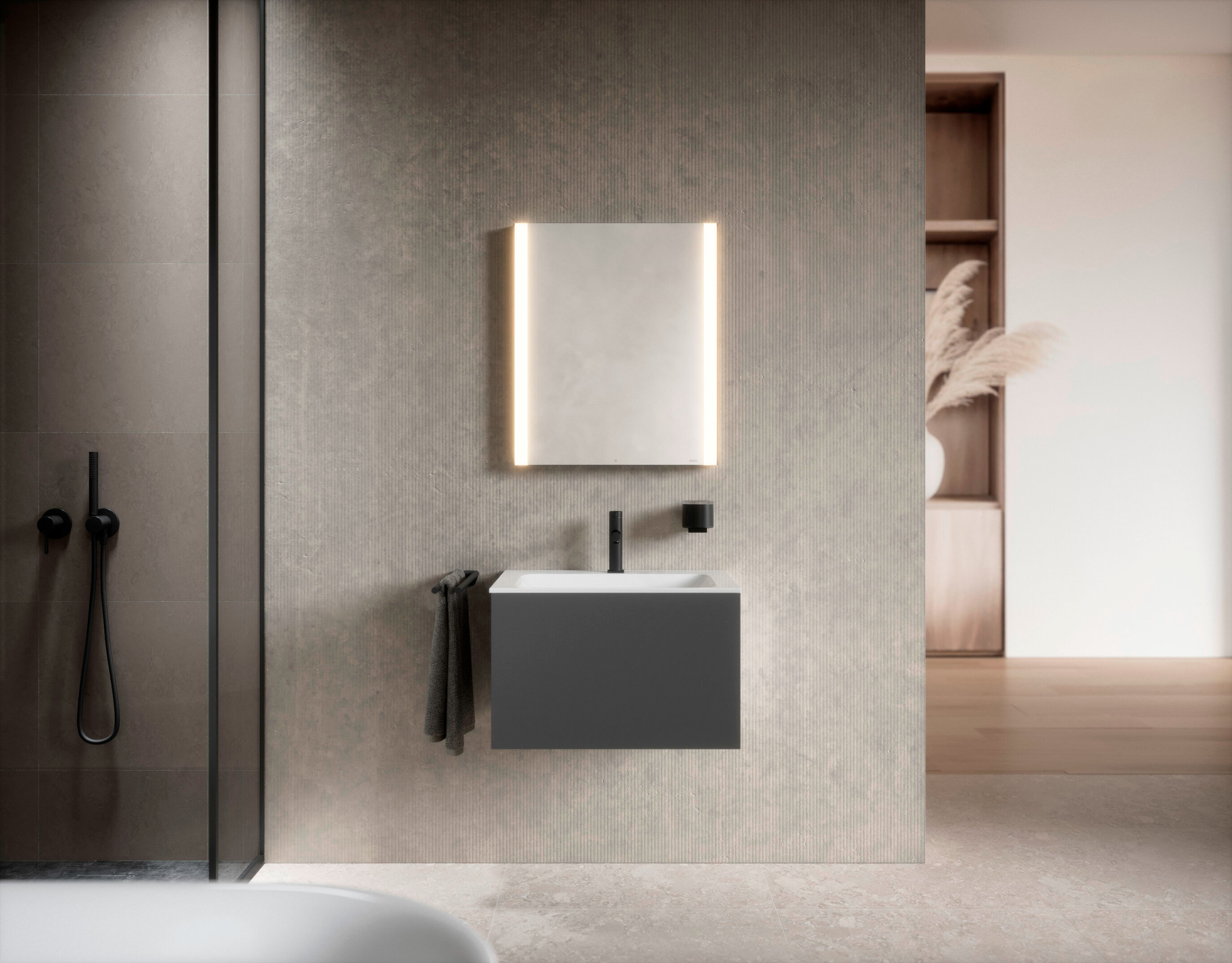 Royal ALVEUM LED Einbau-Spiegelschrank 60cm