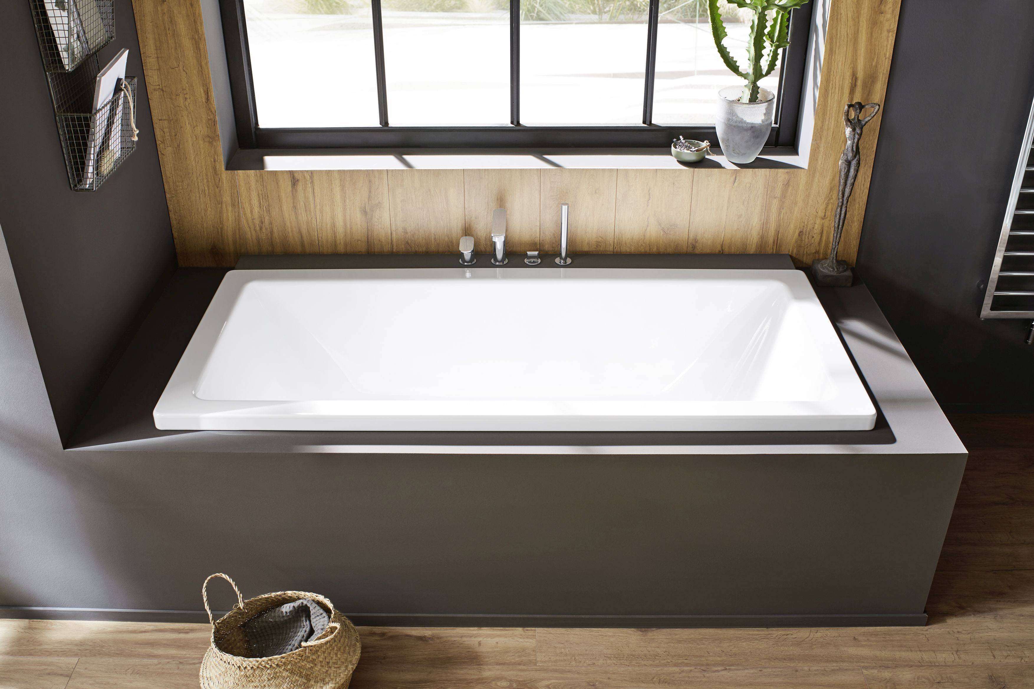 ConoDuo Rechteck-Badewanne; Modell 733; 1800 x 800 x 420mm